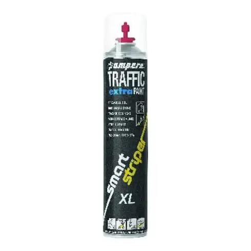 A.M.P.E.R.E. Spray de marquage au sol Traffic Extra Paint XL 750 ml, rouge