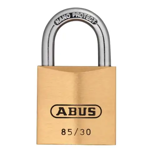 ABUS Cadenas à bouleau 85/30, laiton massif