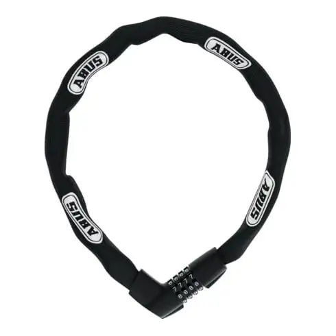 ABUS Chaîne-cadenas combiné 850mm, Coffre 1385/85 noir