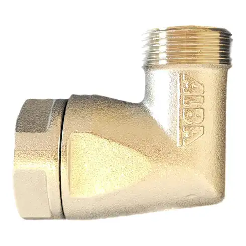 ALBA-KRAPF Raccord coudé 3/4" nickelé pièce de rechange