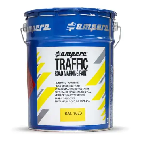 AMPERE TRAFFIC PAINT Peinture de marquage routier Traffic Paint 5kg noir