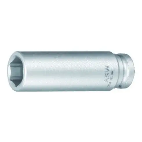 ASW Douille longue à cliquet avec aimant ressort 1/4" 10 mm