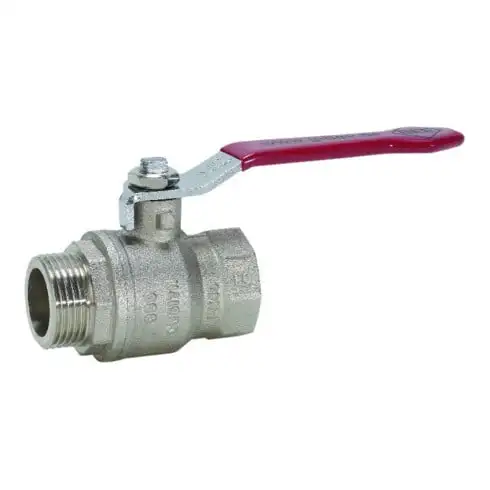 BEE Robinet à boisseau sphérique à levier Laiton BR 990 F/F 3/4 pouces