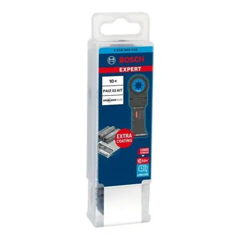 Bosch Lame de scie plongeante EXPERT PAIZ 32 AIT VE 10 pièces StarlockPlus