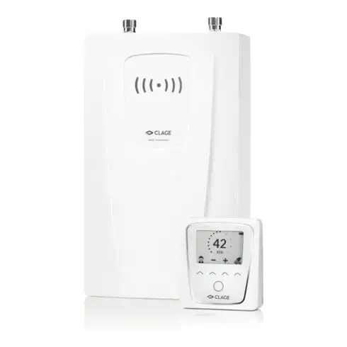 Clage Chauffe-eau instantané compact CFX-U 11/13,5 kW, fixe, 16/20 A, complet, appareil électrique