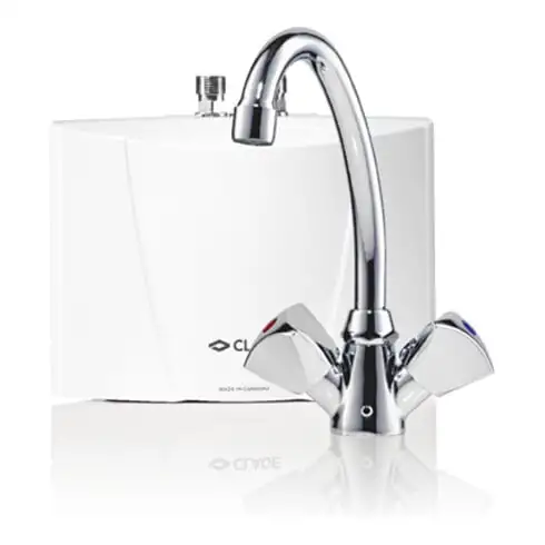 Clage Chauffe-eau instantané compact M3/SNM 3,5 kW, 230 V, 15 A, avec robinet 2 voies