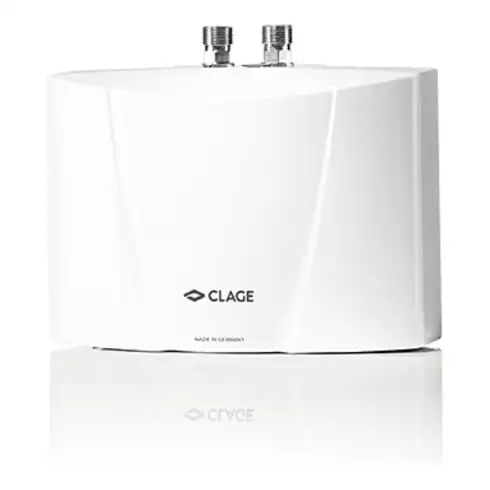 Clage Chauffe-eau instantané compact MBH7 6,5 kW, 400 V, Fixe 16 A, hydrauliquement contrôlé