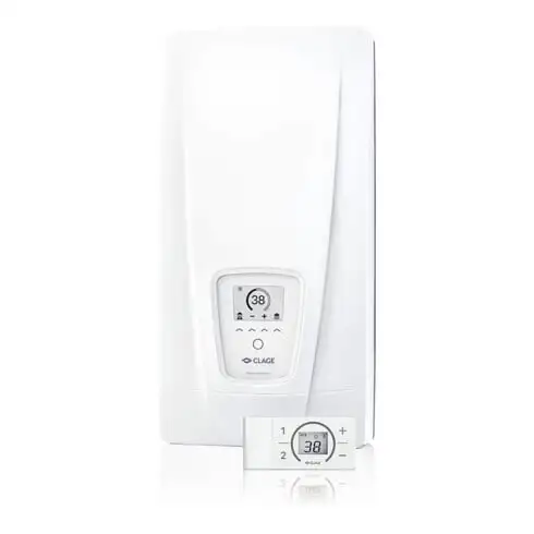 Clage Chauffe-eau instantané DEX Next S 18-27 kW, tout électrique, fonction Bluetooth
