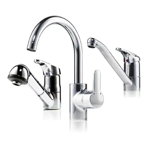 Clage Mitigeur monocommande pour évier EAK pivotant, bec tube 20 cm, chrome, sans pression