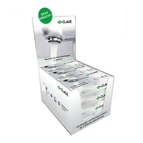 Clage Plateau de régulateurs de débit avec 12 ensembles de régulateurs