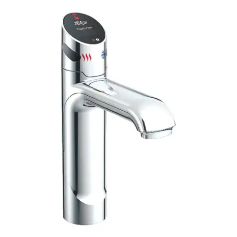 Clage Zip Touch-Free BC Robinet de puisage chrome, eau bouillante ou froide, électrique