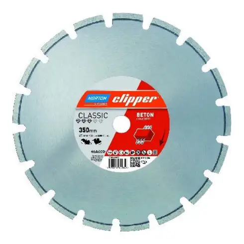 CLIPPER Disque diamanté de découpe CLA Béton 350x20,0 mm
