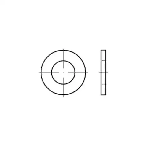 DIN 125 Rondelle, KST PA A 13 HP