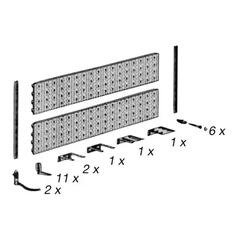 DIY, Heimwerkerdepot unité de base complète blanche