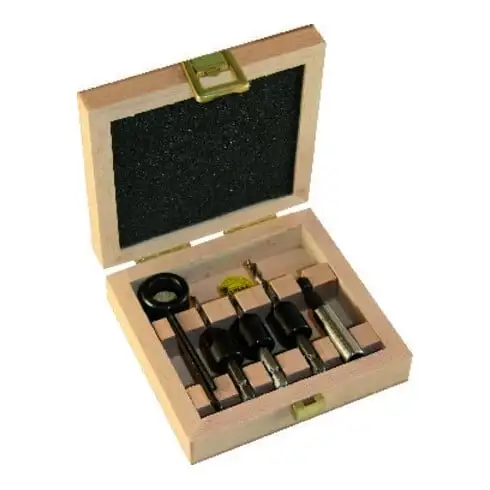 FAMAG Ensemble foret-embout-fraise HSS 3 pcs