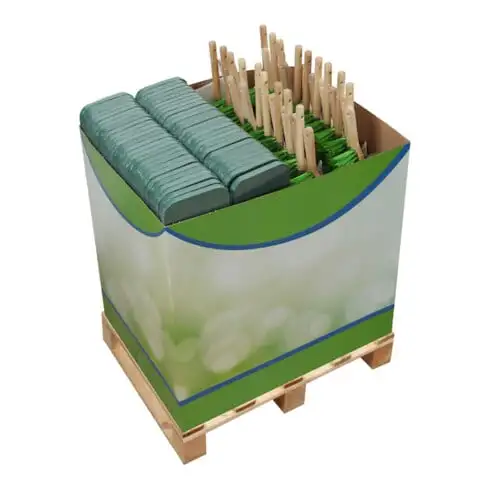 floraworld Coussin genoux et siège + ensemble balai 2 pcs FWDisplay