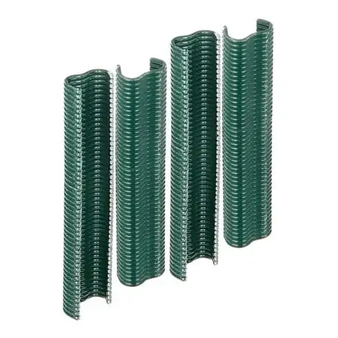 GAH Alberts Agrafes fil 22 mm zingué/vert 200 pcs/boîte/type 61-91271
