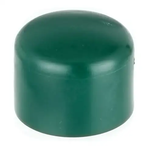 GAH Alberts Chapeaux de poteau plastique vert 38 mm