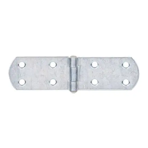 GAH Alberts Charnière à caisse avec axe riveté L 135 mm acier brut, galv. jaune