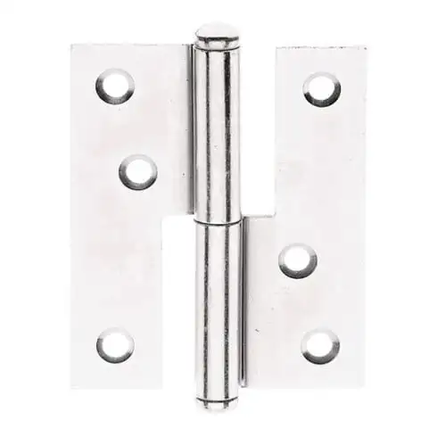 GAH Alberts Charnière de porte à levier angulaire, L65xH80mm galvanisée