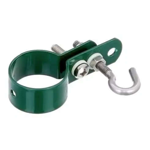 GAH Alberts Colliers de serrage pour treillis vert 38 mm
