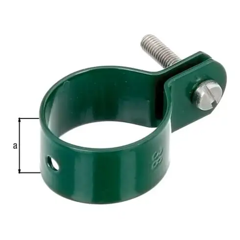 GAH Alberts Colliers de tirant galvanisés vert 38 mm