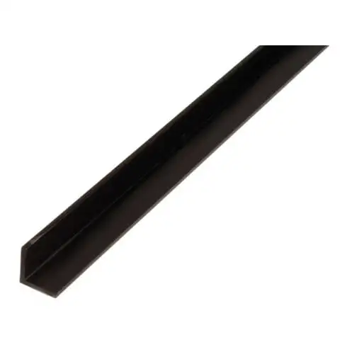 GAH Alberts Profilé d'angle, non perforé L2000 x l20 x H20 x e1,5 mm plastique noir