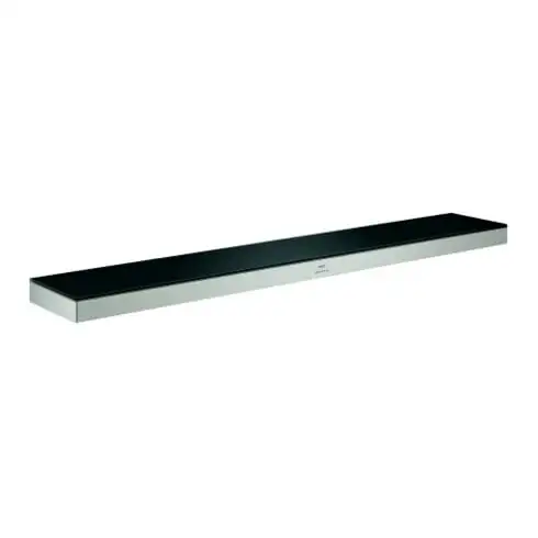 Grohe Allure tablette 600x100mm, fixation murale, supersteel