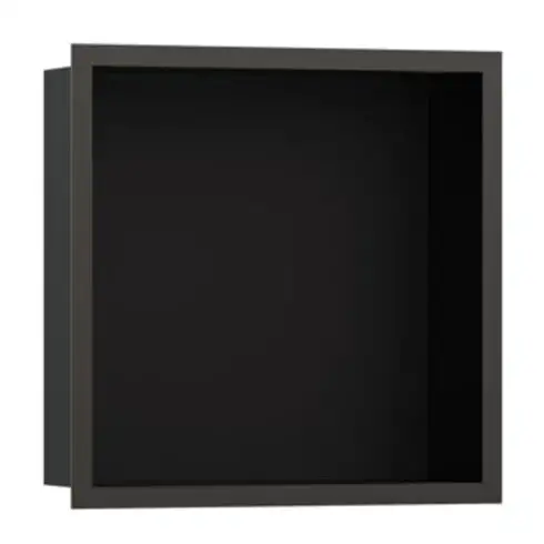 hansgrohe XtraStoris niche murale indiv. 300x300x100 mm, avec cadre, ms, bleu vc