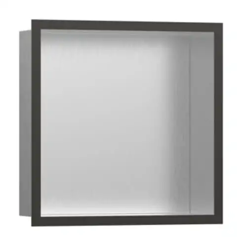 hansgrohe XtraStoris niche murale indiv. 300x300x100mm, avec cadre, bleu