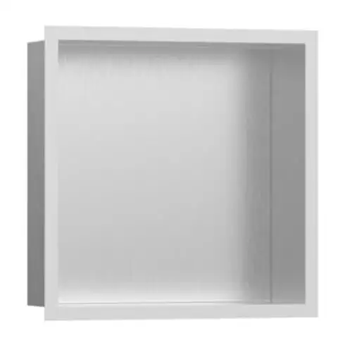 hansgrohe XtraStoris niche murale indiv. 300x300x100mm, m Designr, ES geb., m.-we