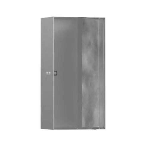 hansgrohe XtraStoris Niche murale Rock 150x300x100mm, avec trou de fixation, ES Optic