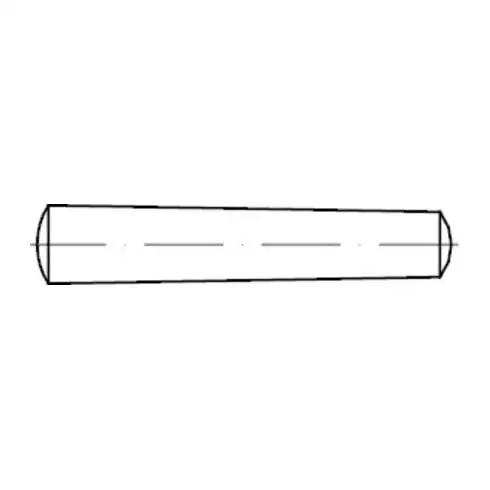 ISO 2339 Goupille conique forme B, tourné, cône 1:50, ST B3 x32 HP