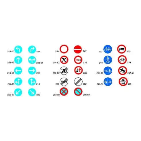 Klebepfeil pour ronds 600 mm film RAL RA1