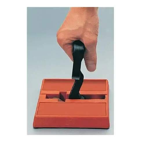 Plattenmagnet avec poignée 160x150x25 mm / 175 mm Force d'adhérence 1,4 kN Beloh