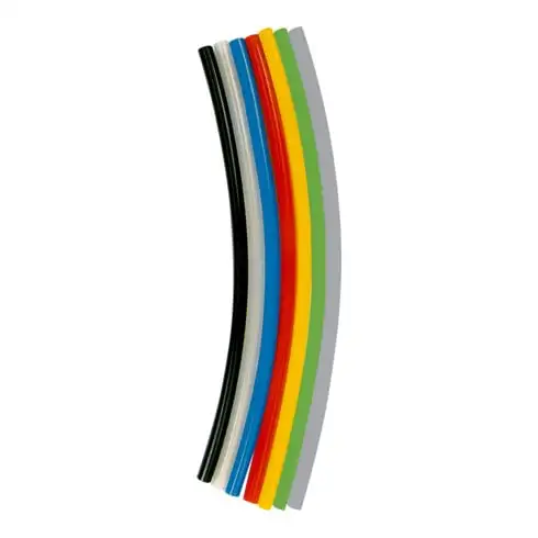 Riegler Tuyau en polyamide, Ø 4x1, bleu, rouleau de 25 m