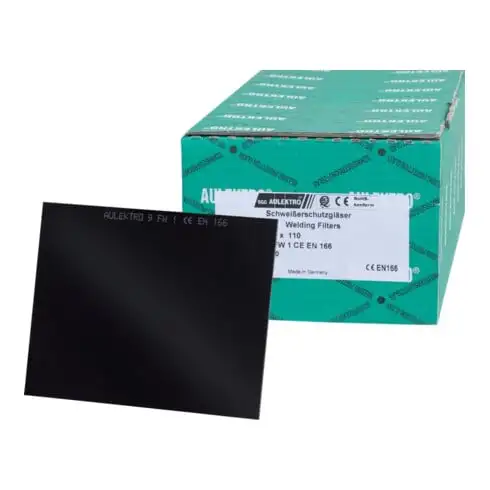 Schweißerschutzglas DIN 12 (90 x 110 mm)