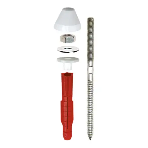 TOX Fixation urinoir et lavabo Piss-Fix XL M10 blanc