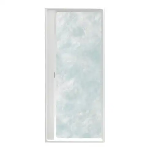 V&B Baignoire Collaro 1800x800x620mm rectangulaire avec système HE TP1 Zul. Stone White