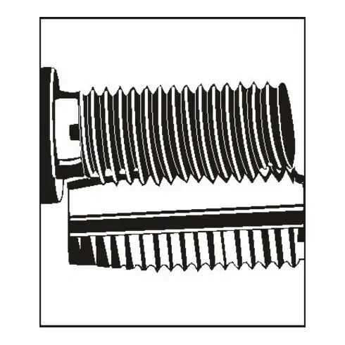 V-COIL Insert fileté standard 1,5xP M8x1