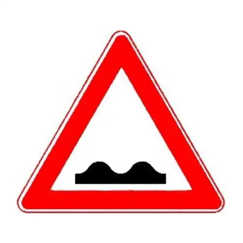 VKZ.112 Triangle 900mm Surface inégale RAL-label Film RA1