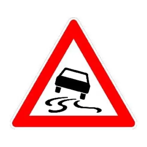 VKZ.114 Triangle 900mm Risque de projection Film RAL-Gütezeichen RA1