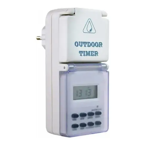 Wochen minuterie numérique IP44, extérieur
